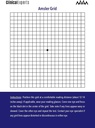 Grille oculaire Amsler avec dos magnétique - Outil de dépistage de la vision quotidienne pour les patients atteints de dégénérescence maculaire et de glaucome par des experts cliniques (2 pack)