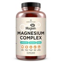 Amandean Magtein Magnésium Complexe. L-Thréonate, Glycinate, Malate Triple Blend Supplément de magnésium chélaté. 90 Capsules de Véggie. Ingrédients à haute absorption. Santé cérébrale, sommeil, calme*.