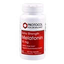 PROTOKOLL FÜR LIFE BALANCE Melatonin Extra Strength - 10 mg Melatonin - Schlafunterstützung für Erwachsene - Tägliche Immununterstützung - Pineal Gland Aid - Kosher & Non-GMO - 100 Veg Kapseln