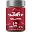 9-in-1 Killer Cranberry Pillen für Frauen – UTI Defense Blend mit klinisch untersuchten Zutaten – 9 Extrakt Urinary Tract Supplement – Pine Bark, Propolis, Vitamin D & Mehr – 60 Fast-Acting Capsules