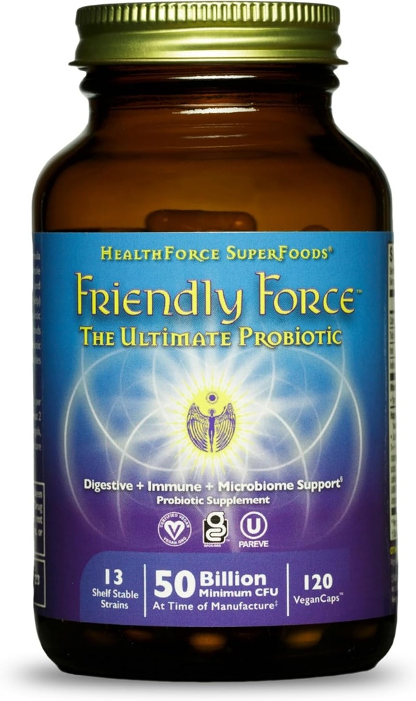 FORCE DE SANTÉ SUPERFOODS Friendly Force - Capsules - 120 Capsules Vegan