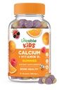 Lebensfähige Kinder Kalziumgummis mit Vitamin D3 | 500 mg Kalzium mit Vitamin D3 1000 IU | Große Verkostung Kalziumergänzung für Kinder | für Knochen Gesundheit und Zähne Wachstum | 60 Gummies