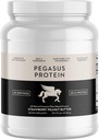 Seulement 4 ingrédients - Pas de Stevia, Pas de fruit de moine, Pas d'édulcorants artificiels - Poudre de protéines de beurre d'arachide de fraise, tout naturel, sucré avec des baies (20g de protéines, 20 portions)