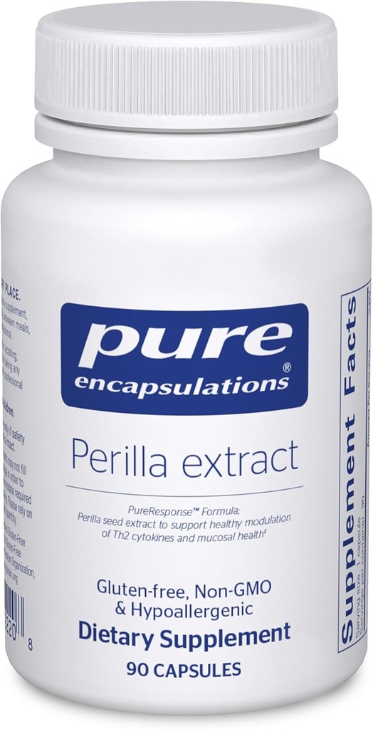 Pure Encapsulations Perilla Extract | Unterstützung für gesunde Modulation von Th2 Cytokines und Mucosal Health* | 90 Kapseln