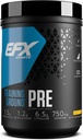 EFX Sports Training Ground Pre Workout Powder | Energy & Muskelpumpen | mit Hydromax Glycerol, Citrulline, Beta Alanine | 300mg Koffein | 20 Servierungen (Orange Mango)