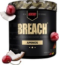 REDCON1 Breach BCAAs, Tiger's Blood - Keto Friendly + Sugar Free Essential Amino Acids for Recovery - Enthält BCAAs L-Leucine, L-Isoleucine & L-Valine (30 Portionen)