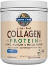 Garden of Life Poudre de protéines de collagène à l'herbe - Vanille, 14 portions, Poudre pour les articulations Mobility Muscle Repair, Collagène Peptides + Super Graines + Coconut MCTs, Supplément de kéto