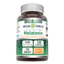 Formules étonnantes Melatonin 10 Mg.com Supplément pour comprimés à dissolution rapide Citrus Flavor.com Non-GMO.com Sans gluten Fabriqué aux États-Unis (1 Pack.com 120 Count)