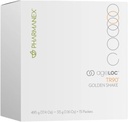 Nu Skin ageLOC TR90 Golden Shake | 1lb | Pflanzenbasiertes Proteinpulver unterstützt Lean Muscle & Gesamtgesundheit | Vitamine A C E B12 | 15g Protein Pro Servieren