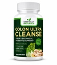 Colon Cleanse - Natural Solution to Colon Health - Natural Laxative - Constipation Relief - Gut Detox - Probiotics - Startet Arbeiten in 24 Stunden - Unterstützt natürliche Bowel Rhythmen (1 Flasche, 60 Zähler)