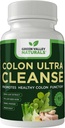 Colon Cleanse - Natural Solution to Colon Health - Natural Laxative - Constipation Relief - Gut Detox - Probiotics - Startet Arbeiten in 24 Stunden - Unterstützt natürliche Bowel Rhythmen (1 Flasche, 60 Zähler)