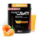 JYM Supplement Science Post JYM Active Matrix Mandarine Orange Amino Recovery Poudre Pure Creatine HCL, BCAA, Glutamine, Carnitine, Betaine, Taurine pour la force, la réparation, la performance 30 portions