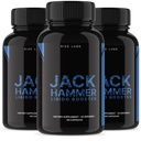 labos de taille - Jack Hammer Libido Booster supplément pour les hommes, puissant tout naturel formule pour améliorer la performance (180 capsules)