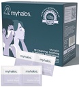 MyHalos® 48 Hydrating Eyelid Wipes for Dry Eye Relief - Feuchtigkeitsspendende und beruhigende Augenwunden mit Teebaum - Hilft mit Blepharitis & Computer Vision Syndrom, Blepharitis Behandlung für Augenlider, Reiniger