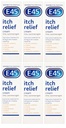 Ee 6 X E45 Itch Relief Creme 100G