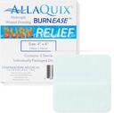 BurnEaseTM Hydrogel Dressing Pads par AllaQuix – XL 4" Sterile Pads (Boîte de 5)