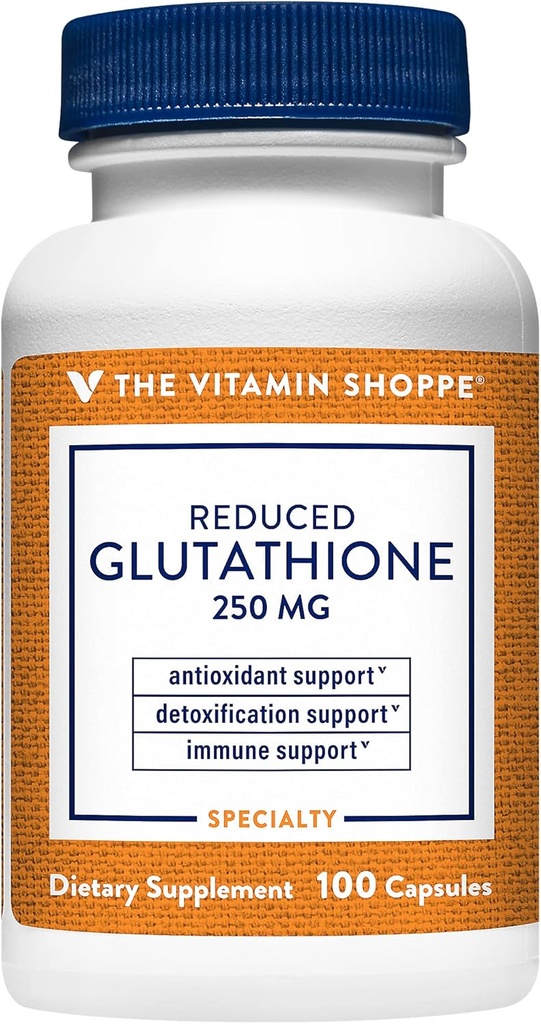 L'antioxydant contre le glutathion réduit - 250 MG (100 capsules)