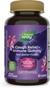 Nature's Way Sambucus Cough Relief+, Immune Gummy, fühlen Sie sich besser schneller, klinisch bewährte südafrikanische Geranium Root Extract, mit Elderberry Extract, Vitamin C & Zink, 60 Gummies(Packaging Mai Vary)
