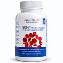 Bricker Labs Big-V Triple Strength Vanadyl Supplement: Vanadyl Sulfat 30 mg, Taurine 600 mg, Selen, Chrom und Niacin, Blended Mineral Supplement Kapseln 90 ct