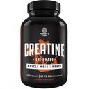 Natures Craft High Strength Tri Phase Creatine Tablets für Damen und Herren - Formel Blend von Creatine Monohydrat, 300mg HCL & Pyruvate Supplement - Muskelmasse Gain & Recovery Supplement - 240 Tabletten
