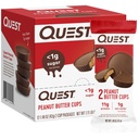 Quest Nutrition Peanut Butter Cups, 11g Protein, 1g Zucker, Low Carb, Glutenfrei, Keto Friendly, 12 Count