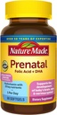 Naturgemachtes pränatales Vitamin + DHA Softgel mit Folsäure, Jod und Zink, 60 Zähler
