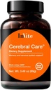InVite Health Cerebral CareTM - soutient la santé cérébrale incluant la mémoire, le focus, l'attention et l'humeur - contient de l'inositol, de l'acétyl-L-Carnitine, de la choline, de la phosphatidylsérine, de l'astaxanthine - 30 portions (2-pack)
