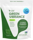 Vibrant Health, Green Vibrance, Inklusive 65 pflanzlichen Superfoods, 25 Billion Probiotics, Fiber, Adaptogens & Enzymes, 83 Servietten