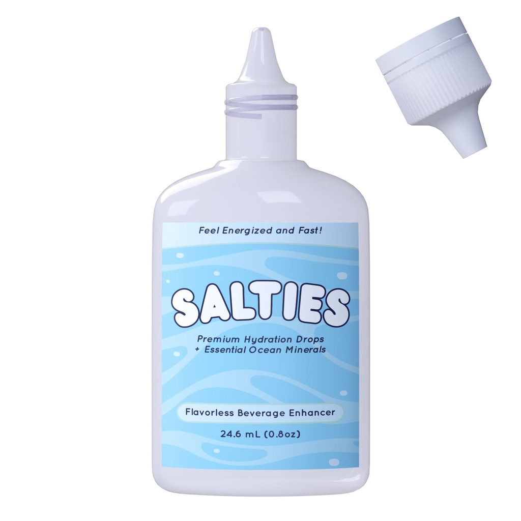 Les gouttes d'électrolyte l Les gouttes d'électrolyte non aromatisées Parfaites pour le jeûne de kéto et l'hydratation des gouttes minérales de traces avec du magnésium, du potassium et du sodium