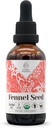 Fennel Seed USDA Bio-Alkohol-freien Extrakt | Nahrungsergänzung, hochkarätige Tincture | Natürliche zertifizierte Bio-Fennel (Foeniculum vulgare) Getrocknet Seed 2oz