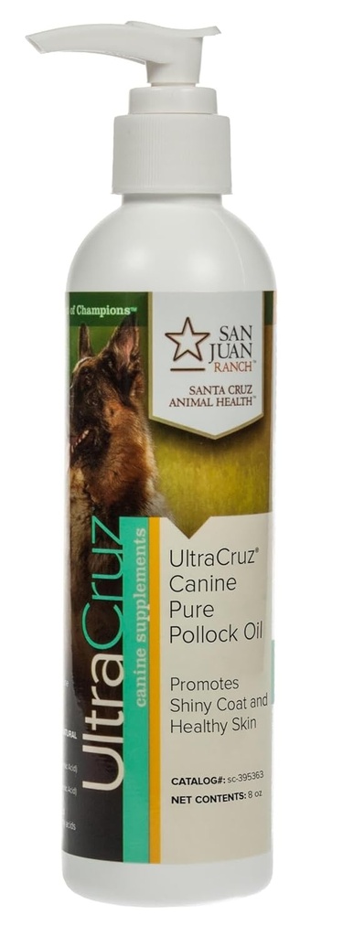 UltraCruz - sc-395363 Canine Pure Pollock Ölergänzung für Hunde, 8 oz