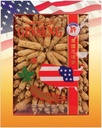 HSU’s Ginseng SKU 134-8 | Half Short Small #1 | Cultivated American Ginseng from Marathon County, Wisconsin USA | 花уć参элsен 西 8oz Box,