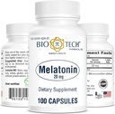 Bio-Tech Pharmacal Melatonin (20mg, 100 Kapseln)