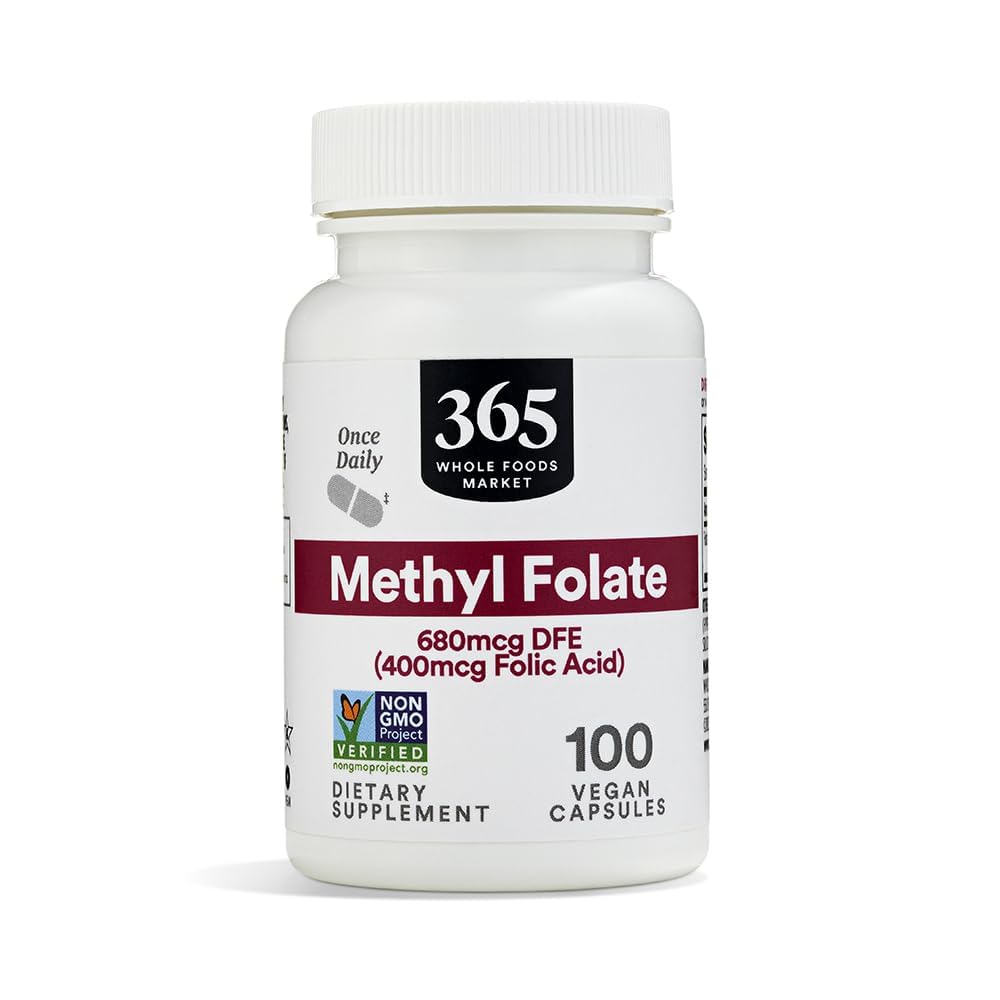 365 von Whole Foods Market, Methyl Folate, 100 Count