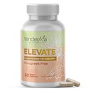 Elevate – Fenugreek-freie Lactationsergänzung mit Bio Goat’s Rue, Lion’s Mane, Blessed Thistle & Brewer’s Yeast – Vegan, Non-GMO Herbal Stilling Support – 60 Kapseln