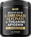 Magnesium L-Threonate Capsules 500mg Magnesium Glycinate 500mg & More Supplement - 120 Capsules - Impressive Benefits for Support Positive Mood, Muscle Growth, Immune System, Brain Health & Focus