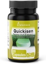 Plateca Quickisen Capsules laxatives, soulagement de la constipation occasionnelle, extrait de senna naturel, soutient la santé intestinale, supplément alimentaire sans gluten et sans lait, 30 capsules