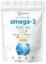 Micro Ingrédients Extra Strength Omega 3 Suppléments huile de poisson 1200mg par portion, 240 Softgels
