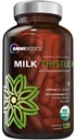 OmniBiotics Bio-Milchdistel-Ergänzung 1500mg – 4X Konzentrierter Extrakt mit Silymarin – High Potency Liver Detox & Support – 120 Vegan Kapseln