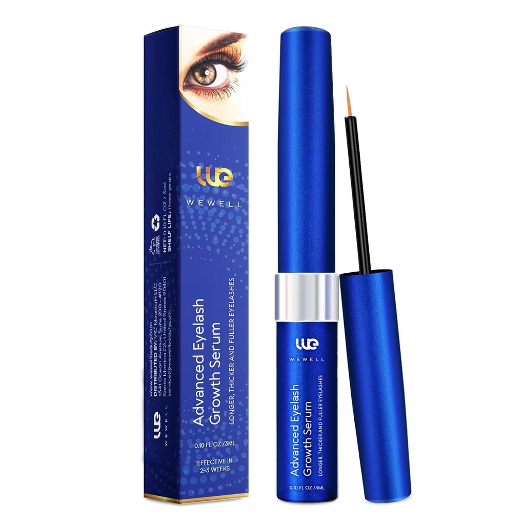 Erweiterte Wimpernwachstum Serum für Lash: Premium Lash Enhancer für natürliche Thicker und längere Lashes – Booster für verbesserte Wimpernstärke 3Ml