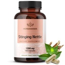 HERBAMAMA Sting Nettle Capsules - 1200mg Sting Nettle Root Extract for Urinary Tract Support - Vegan, Non-GMO Urtica Dioica Supplement