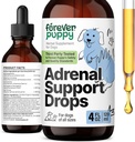 Forever Puppy Adrenal Support Drops für Hunde - Pure Ashwagandha & Ginseng Root Extract for Energy Support - Berechnungsergänzung für Hunde aller Rassen & Größen - 4 fl oz