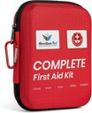 First Aid Kit für Heim- und Travel Essentials - Ideal für Notfall-Auto-Kit und Camping Essentials - Tragbare Erste-Hilfe-Kits und Outdoor - Notfall Erste-Hilfe-Kit für Auto und Road Trip Essentials