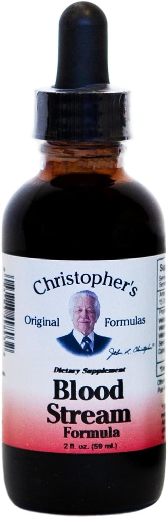 Christopher's Original Formeln Blutstrom Formel, 2 Unze Glycerin Extrakt - natürliche Kräutermischung