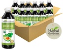 pflanzliche Güte Avocado Blatt Extrakt Liquid Supplement - Probiotic Protein Gut Health Fiber Supplement Knochen Gesundheit und Immununterstützung -12(12oz) btls (Pack von 12)