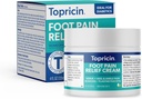 Crème anti-douleur topricine - Crème hydratante naturelle et sans odeur, 4 onces - Jar