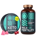 WILD FUEL Male Fertility Supplement und Keto Gummies Gesundheit und Energie Bundle