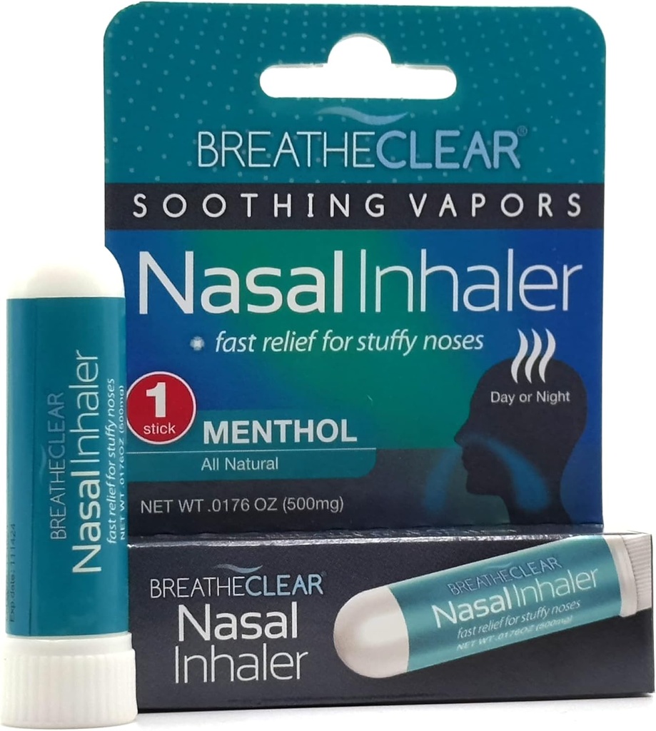 Beruhigende Vapors Nasal Inhalator - Proprietary Blend perfekt für Stuffy Nose Relief/Portable Stick 1-Pack