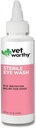 Vet Worthy Eye Wash für Hunde - Sanfte Augenreinigungslösung für Hunde zu verhindern Tear Stain und Augenreizung - Hundeaugenreiniger für Tear Stain, Schmutz und Augenentladung - 4oz