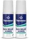 Theraraworx maximum de la force Pain Relief Roll-On avec la lidocaïne, action rapide - 2,5 Oz - 2 Compte